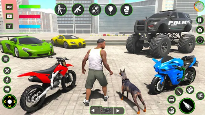 Game name Grand gangster game android App screenshot 3